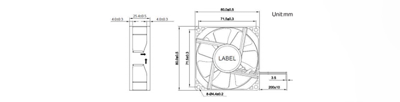 Dimensions Drawing