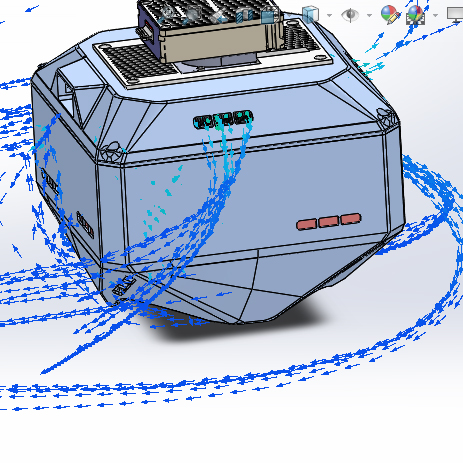 op6000 Cooling Simulation Result